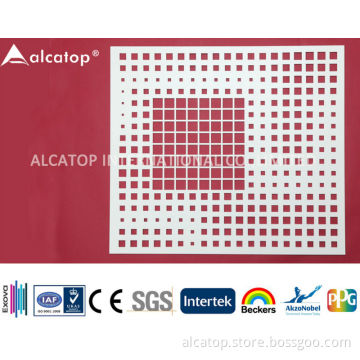 ALCATOP Irregular Perforated Aluminum Plate